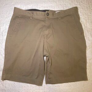 Volcom True to This Mens Khaki Shorts Size 36 Classic Casual Wear Gorpcore